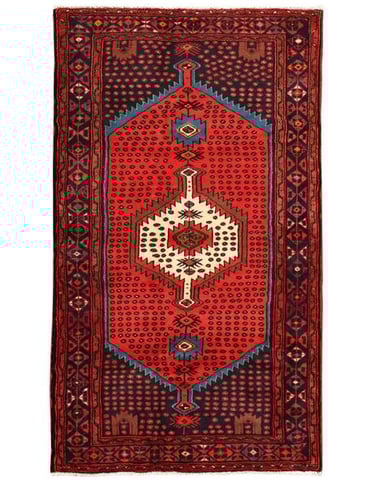 OLD ZANJAN - 199cm x 118cm (6'6 x 3'11) - TRIBAL AND VILLAGE RUGS - HANDMADE RUG COMPANY