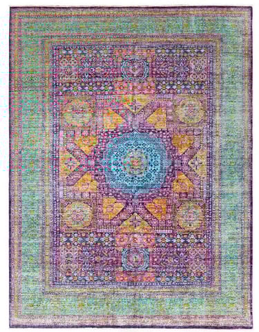 MAZAR - 306cm x 246cm (10' x 8') - MAMLUK RUGS - HANDMADE RUG COMPANY
