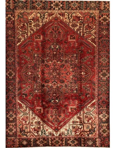Fine Old Heriz - 319cm x 221cm (10-4ft x 7-3ft) - Antique Rugs - HANDMADE RUG COMPANY