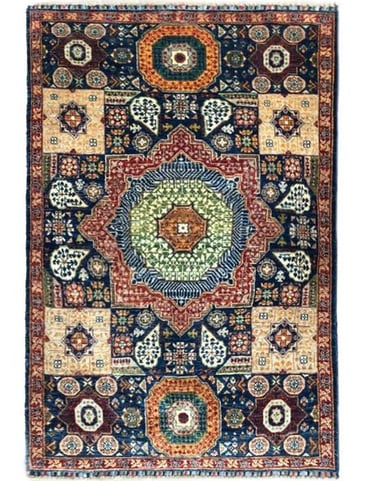 Mamluk Rug - 179cm x 122cm (5'10 x 4') - Traditional Rugs - MAMLUK RUG - ARTISAN CARPET
