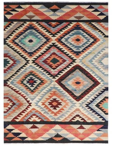 AFGHAN KILIM RUG - THE HANDMADE RUG COMPANY