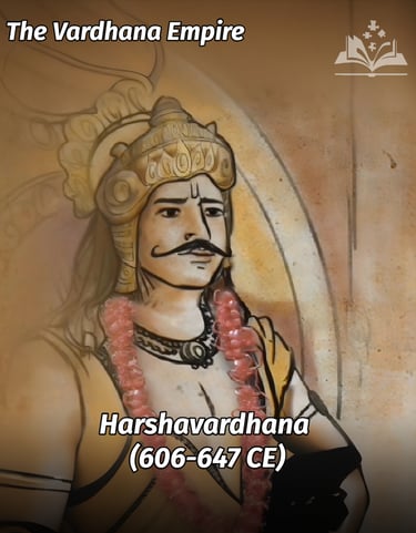 Harshavardhana (606-647 CE) - The Vardhana Empire