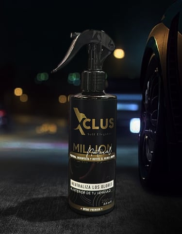 No es solo un perfume, sino un neutralizador y desinfectante con un toque de lujo.