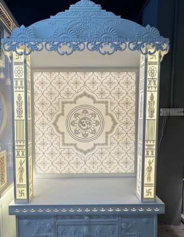 Pillar with om Taj 9760103020