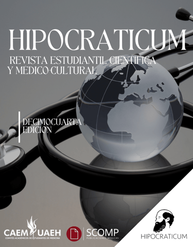 Portada XIV edición Revista estudiantil Hipocraticum
