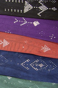 colorful modern tulle bi tally assuit fabric from Egypt