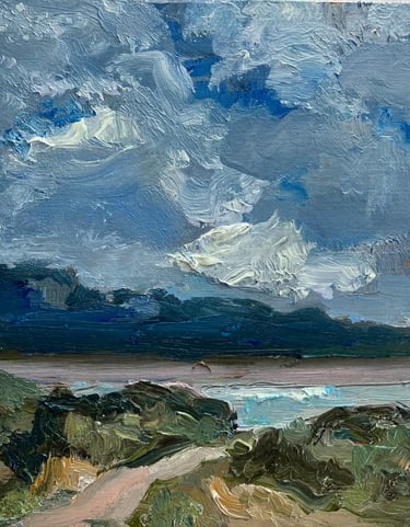 Highlands - Painting by Catherine Bagnell Styles
