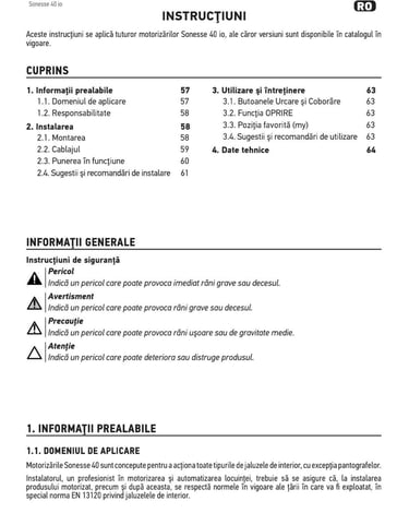 Producator Rolete textile Electrice cu actionare electrica pe telecomanda, buton, de pe telefon