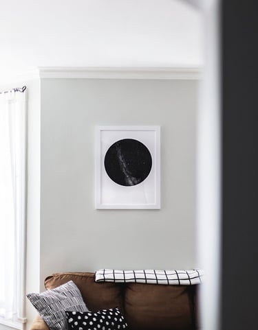 Vinyl on the wall