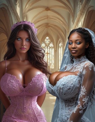 Natalie Marcheur and Allison Uhlrick; Wedding Day, 2025