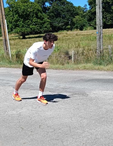 Départ course garçon