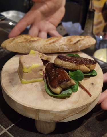 Foie gras du restaurant le Bistrot