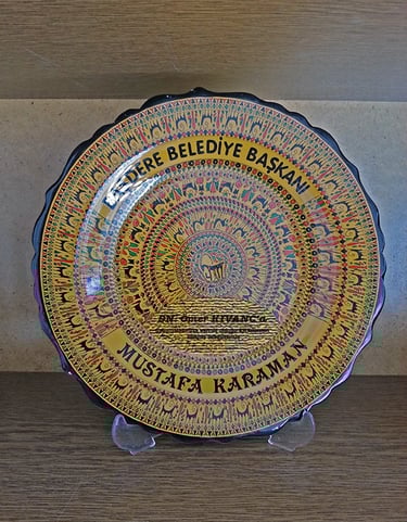 Ömer Kıvanç Başdere Belediyesi Plaket