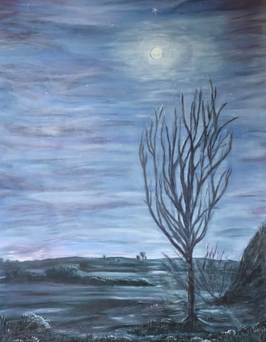Lunar Sights original painting
