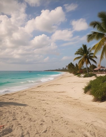 people on beach during daytime