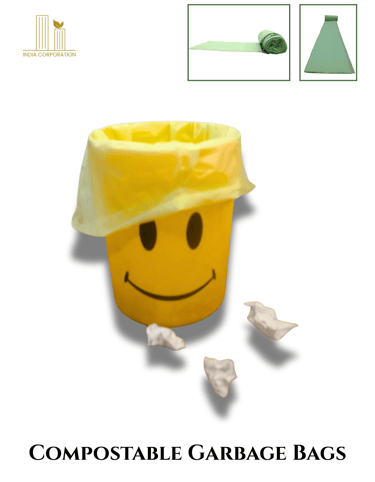 Compostable Garbage Bags by India Corporation