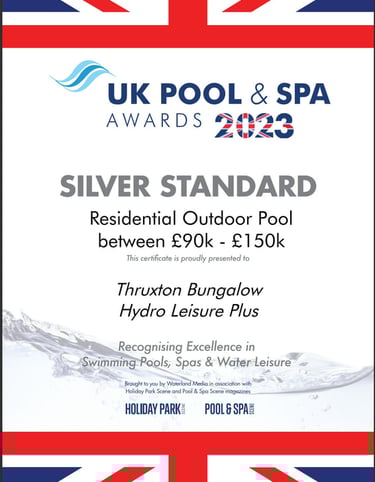 A Silver award for swimming pool construction