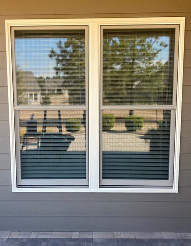 Fiberglass window installation in Mint Hill NC