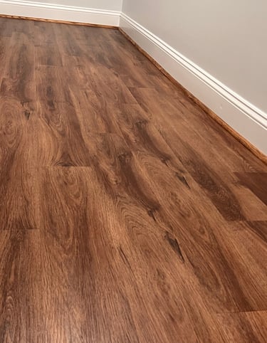 LVP flooring installation completed in Matthews NC