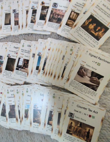 Assorted Revolt N Reign Cards