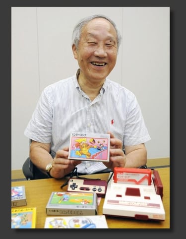 Masayuki Uemura Gerente Geral na Nintendo R&D2, ajudou a criar o Famicom e Super Famicom