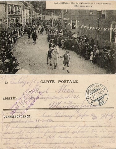 A card depicting