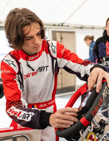 Alex Boltasu analyzing telemetry 