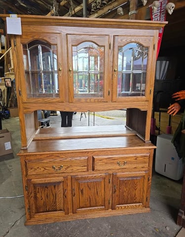 Curio cabinet remodel