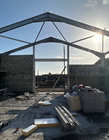 Re-engineered steel frame