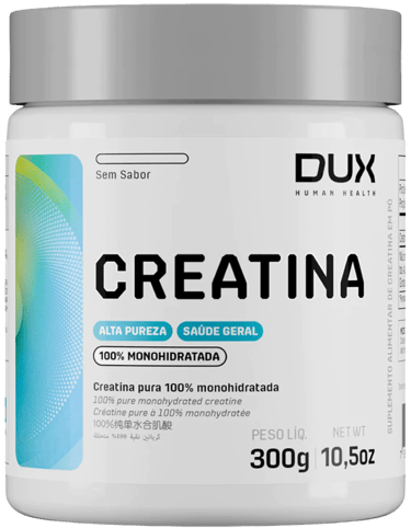 Creatina Dux Human Health 100% monohidratada 300g