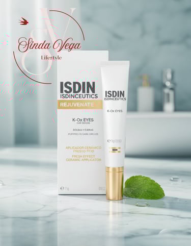 Cotorno de ojos K ox de Isdin. Sinda Vega