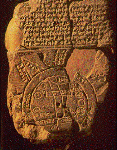 imagem Tabua de argila da Babilônia 600-500 Antes de Cristo