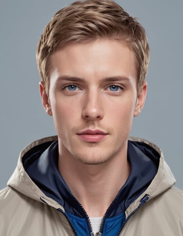 A man standing wearing a jacket
