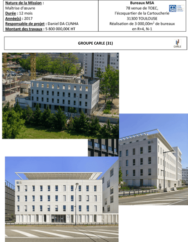 Bureaux MSA Toulouse