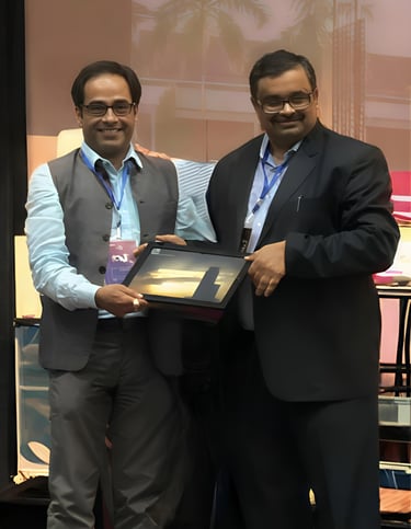 IITian VJ Sir awarded by IIT Kharagpur Director