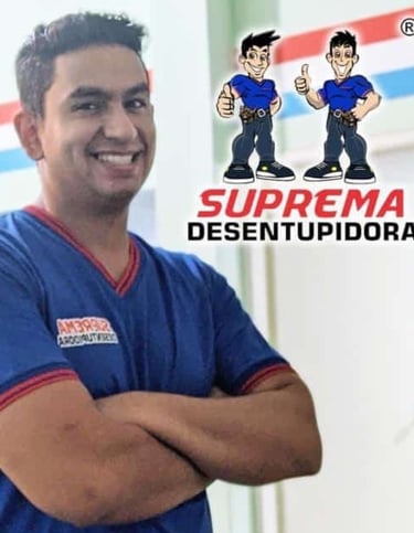 técnico da suprema desentupidora