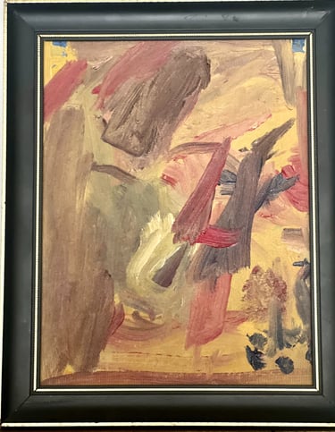 Frankie Cervantes abstract artwork, age 4.