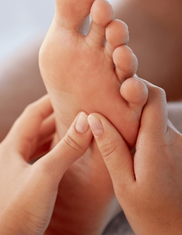 reflexology session 