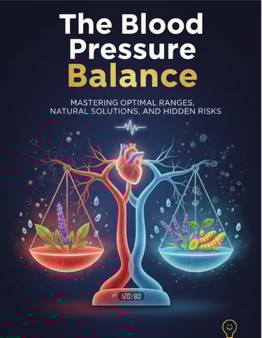 The Blood Pressure Balance - Mastering Optimal Ranges, Natural Solutions, and Hidden Risks