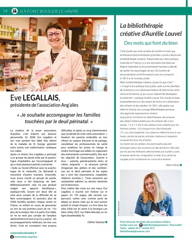 Bibliothérapie créative Le Havre LH Océane