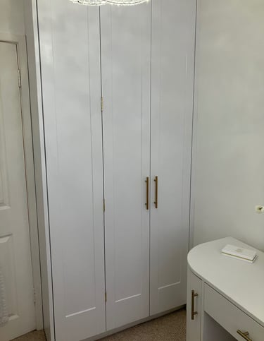 built in unit storage wardrobe mdf