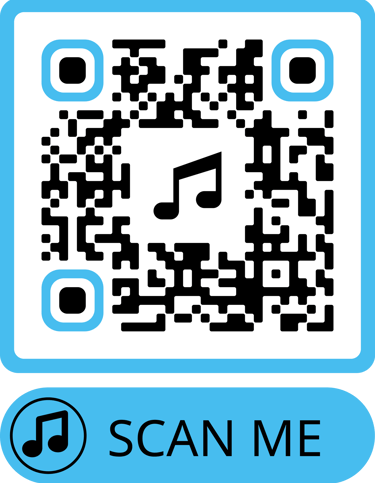 wiederverwendbarer qr-code - beispiel AUDIO Kampagne
