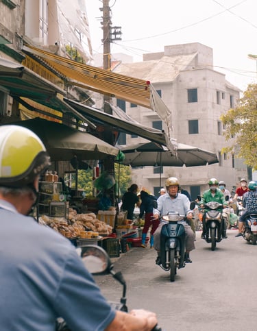 Hanoi Vietnam Local Market