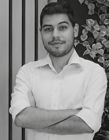 a man in a white shirt and a white shirt