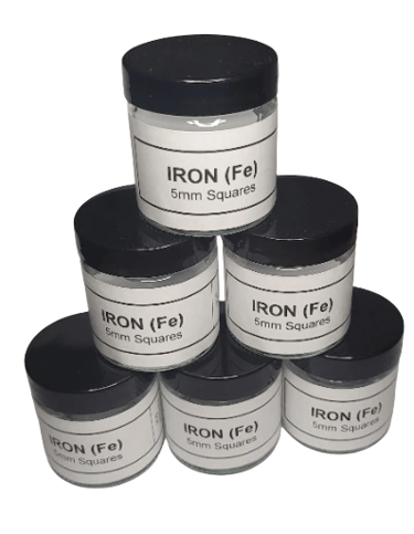 Metals for school science experiments