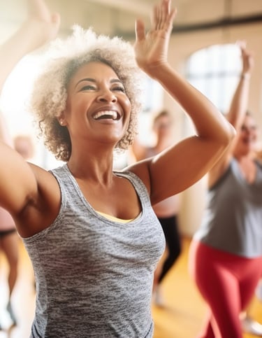 Latin line mix group dance class in Madison NJ at Secret Ballroom