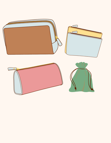 Catégorie trousses et accessoires de toilette