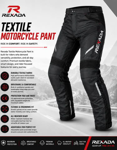 Motocycle Textile Pants