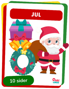 børn opgaver til udprint på dansk jul