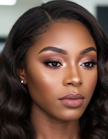 Soft glam makeup